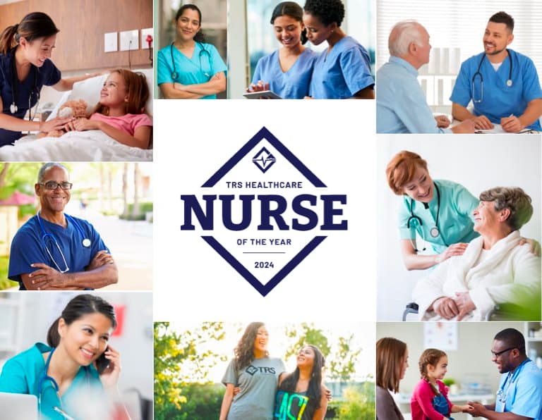 TRS Healthcare Nurse of the Year 2024 Image Collage
