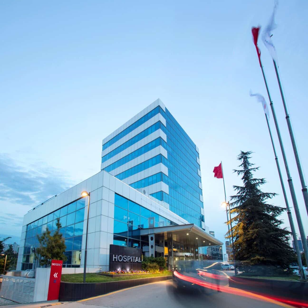 Healthcare Organizations We Serve Exterior shot of hospital